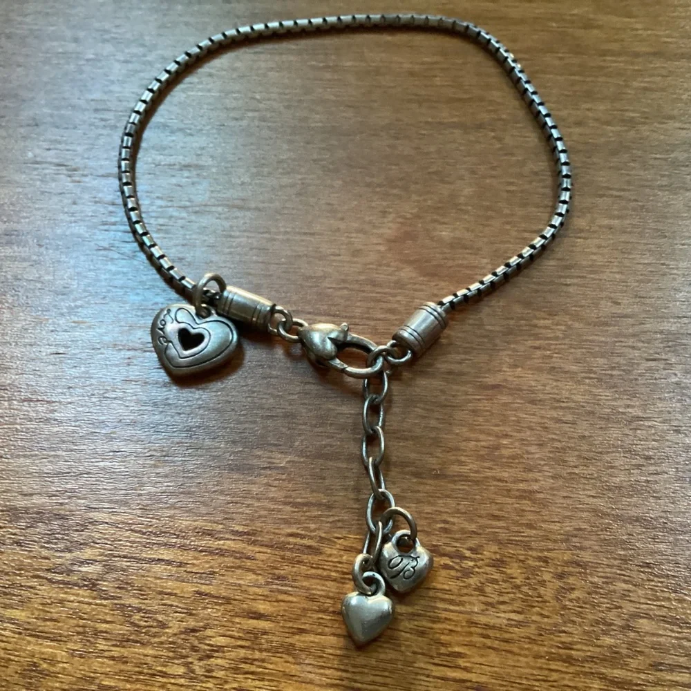 Brighton Silver-tone Bracelet Fits 8.5” wrist size